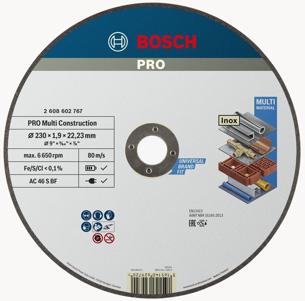 PRO Multi Material Trennscheibe, 230 x 1.9 x 22,23&nbsp;mm Produktbild img1 L