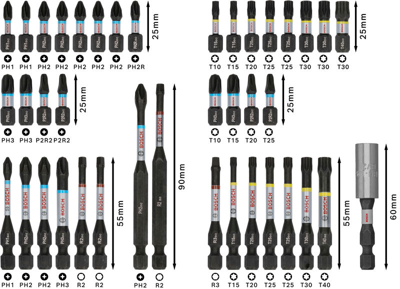 PRO Impact Schrauberbit-Set, 44-tlg. Produktbild img2 L