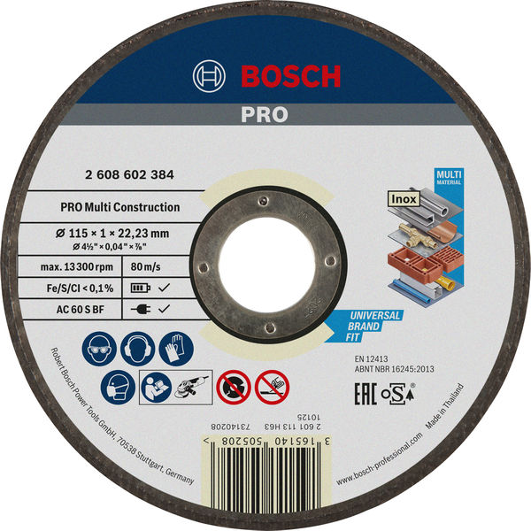 PRO Multi Material Trennscheibe, 115 x 1 x 22,23&nbsp;mm Produktbild img1 L