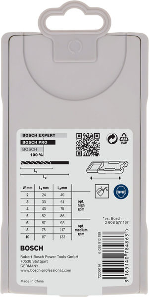 PRO Stainless Steel HSS-Co Spiralbohrer-Set, 7-tlg. Produktbild img1 L