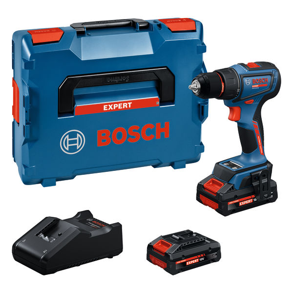 Akku-Bohrschrauber EXSR 18V-90 Bosch Expert 2x18V 4,0 Ah Ladegerät GAL 18V-40 L-Boxx Produktbild img1 L