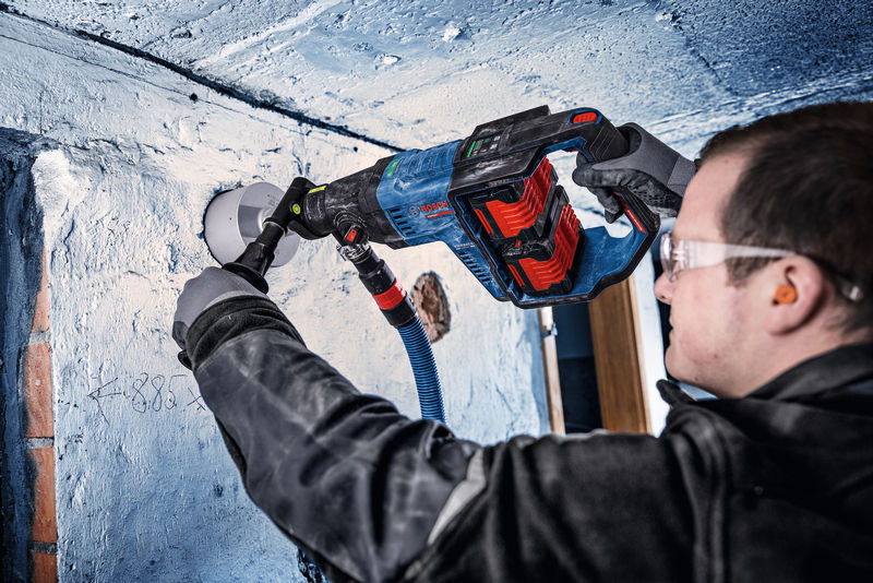 Diamantbohrmaschine EXDB 18V2-180 solo Bosch Expert ohne Akku ohne Ladegerät XL-Boxx Produktbild img9 L