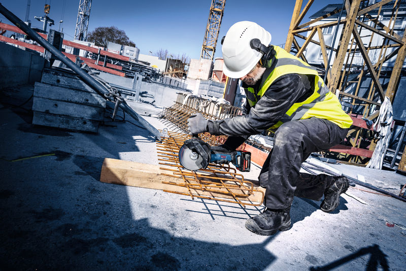 Akku-Winkelschleifer EXWS 18V-180P solo Bosch Expert ohne Akku ohne Ladegerät L-Boxx Produktbild img3 L