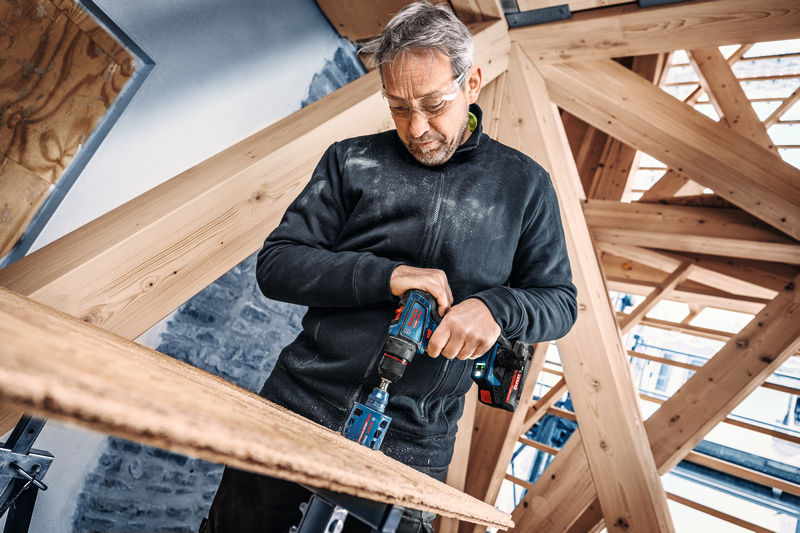 Akku-Bohrschrauber EXSR 18V-90 Bosch Expert 2x18V 4,0 Ah Ladegerät GAL 18V-40 L-Boxx Produktbild img4 L