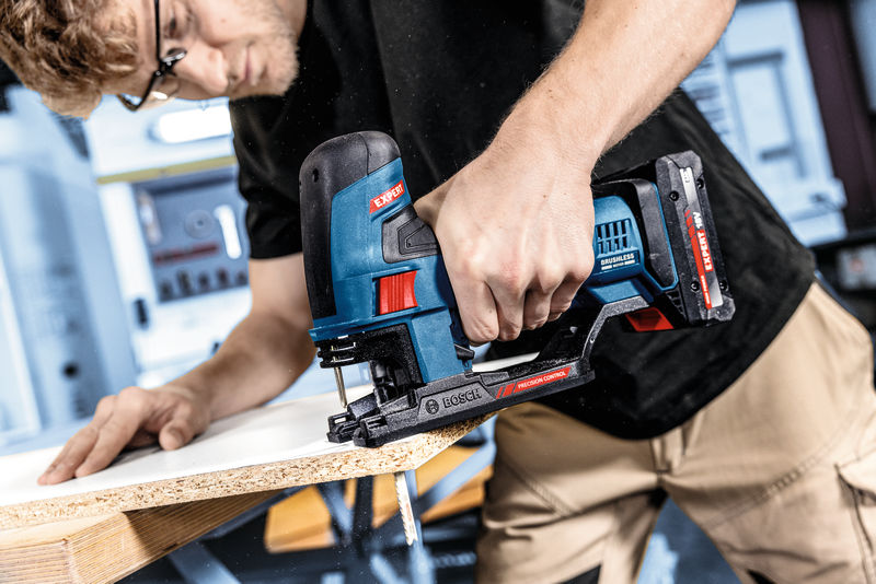 Stichsäge EXST 18V-155S solo Bosch Expert ohne Akku ohne Ladegerät L-Boxx Produktbild img3 L