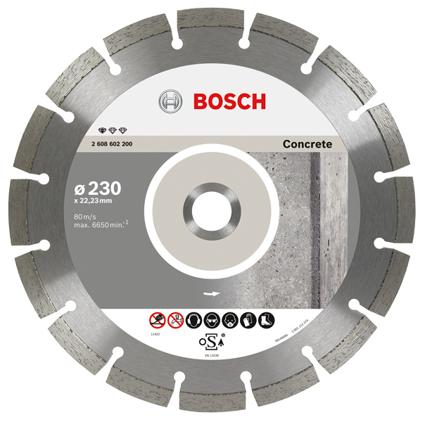 Diamanttrennscheibe Standard for Concrete, 230 x 22,23 x 2,3 x 10 mm, 10er-Pack Produktbild img2 L