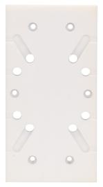 Schleifplatten für die Endbearbeitung mit Klettverschluss