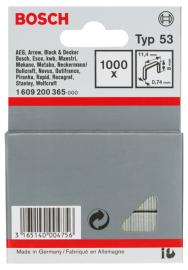 Feindrahtklammer Typ 53, 11,4 x 0,74 x 8 mm, 1000er-Pack Produktbild