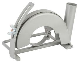 Führungsschlitten mit Absaugstutzen mit Schnellspanner