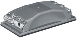 Kunststoffschleifblöcke, Einspannvorrichtung