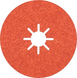 EXPERT R782 Prisma Ceramic Fiberscheibe, 180 mm, 22,23 mm, K 36, 25 Stk. Produktbild