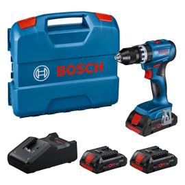 Akku-Schlagbohrschrauber GSB 18V-45, 3x ProCORE18V 4.0Ah, L-Case Produktbild