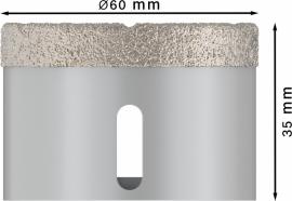 PRO Multi Material Diamanttrockenbohrkronen für X-Lock und kleine Winkelschleifer