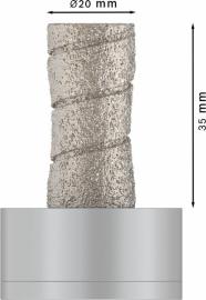 PRO Ceramic DrySpeed Diamantfräser für X‑Lock und kleine Winkelschleifer