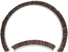 Ersatzbürste für Führungsschlitten mit Absaugstutzen