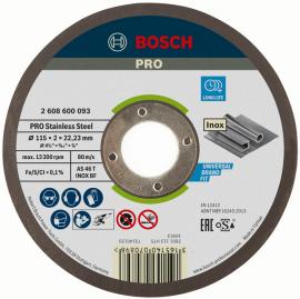 PRO Stainless Steel Trennscheibe, 115 x 2 x 22,23&nbsp;mm Produktbild