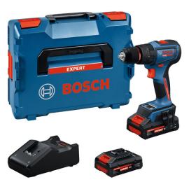 Akku-Schlagbohrschrauber EXSB 18V-90 Bosch Expert 2x18V 4,0 Ah Ladegerät GAL 18V-40 L-Boxx Produktbild