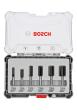 Fräser-Set, 6-teiliges Nutfräser-Set, 8-mm-Schaft Produktbild
