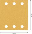 EXPERT C470 Schleifpapier-Set, 115 x 107 mm, K 60/120/180, 10 Stück Produktbild img3 S