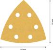 EXPERT C470 Schleifpapier für Deltaschleifer, 93&nbsp;mm, K 180, 50&nbsp;Stück Produktbild img3 S
