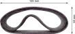 EXPERT N470 Schleifhülse für Satinierer, 100 x 290&nbsp;mm, 90&nbsp;mm, mittel, 10 Stk. Produktbild img3 S