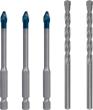EXPERT HEX-9 HardCeramic Bohrer Mixed Set, 6&nbsp;mm, 5-tlg. Produktbild
