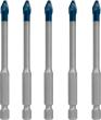 EXPERT HEX-9 HardCeramic Dachziegel-Bohrer-Set, 6 mm, 5-tlg. Produktbild img1 S