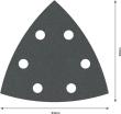 PRO F355 Schleifblatt, 93 mm, G180 Produktbild img3 S