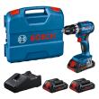 Akku-Schlagbohrschrauber GSB 18V-45, 3x ProCORE18V 4.0Ah, L-Case Produktbild