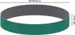 PRO Y580 Schleifband, 40 x 760 mm, G80 Produktbild img3 S