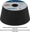 PRO Metal Konischer Schleiftopf, 90&nbsp;x&nbsp;110&nbsp;x&nbsp;55&nbsp;mm, G30 Produktbild img3 S