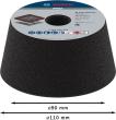 PRO Metal Konischer Schleiftopf, 90 x 110 x 55 mm, G36 Produktbild img3 S