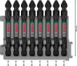 PRO Impact Schrauberbit mit Doppelklingen und Pick and Click, PZ2, 65&nbsp;mm, 8-tlg. Produktbild img3 S