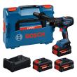 Akku-Schlagbohrschrauber EXSB 18V-150 Bosch Expert 1x 18V 5,5 Ah + 2x 8,0 Ah Ladegerät GAL 12V/18V-30 L-Boxx Produktbild