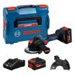 Akku-Winkelschleifer mit X-LOCK EXWX 18V-15S Bosch Expert 2x18V 8,0 Ah Ladegerät EXAL 18V-160 L-Boxx Produktbild