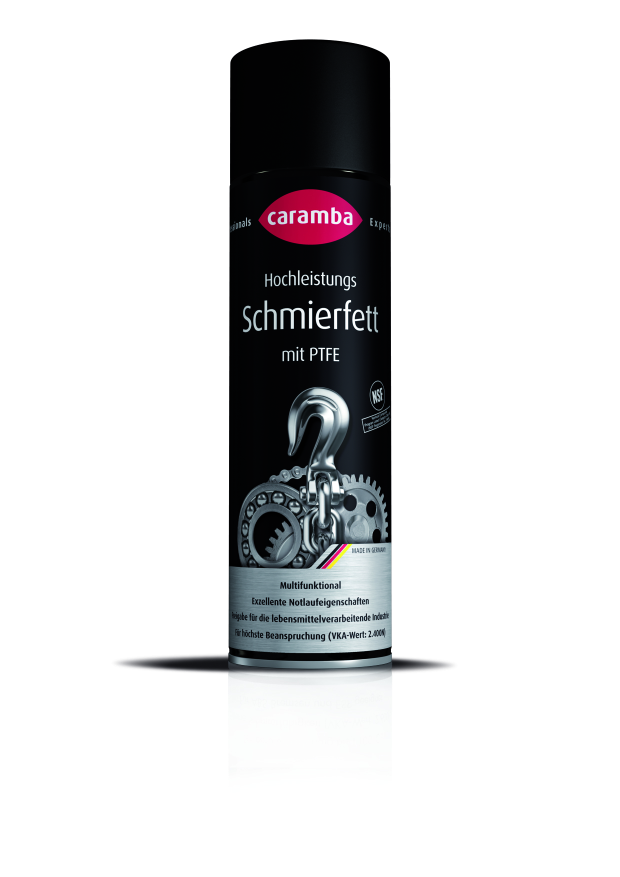 Schmierfett mit PTFE (NSF H2), 500 ml, Caramba Profi Produktbild img1 L