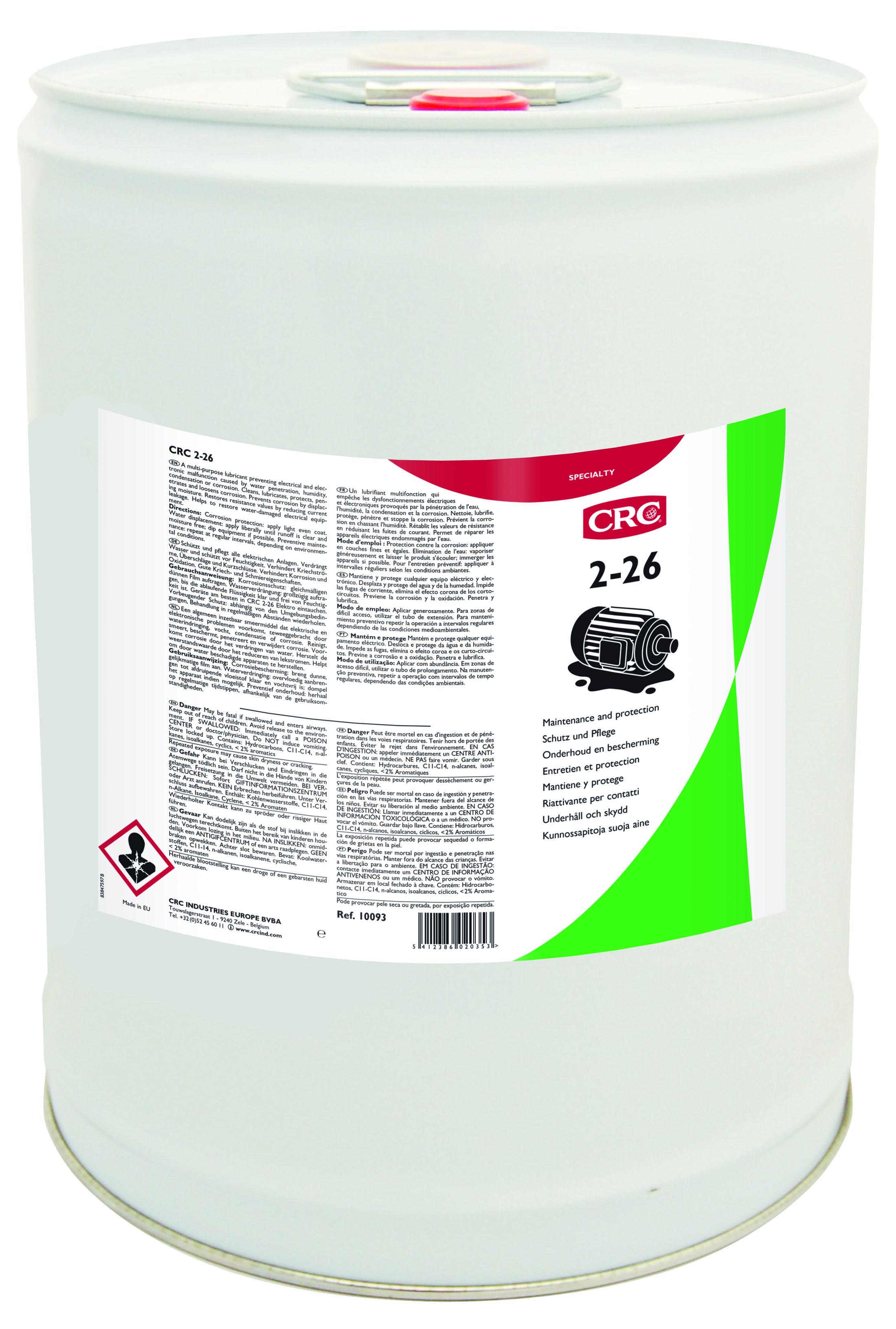 Entwässerungsöl '2-26', 20 L Fass, CRC Industrie Produktbild img1 L