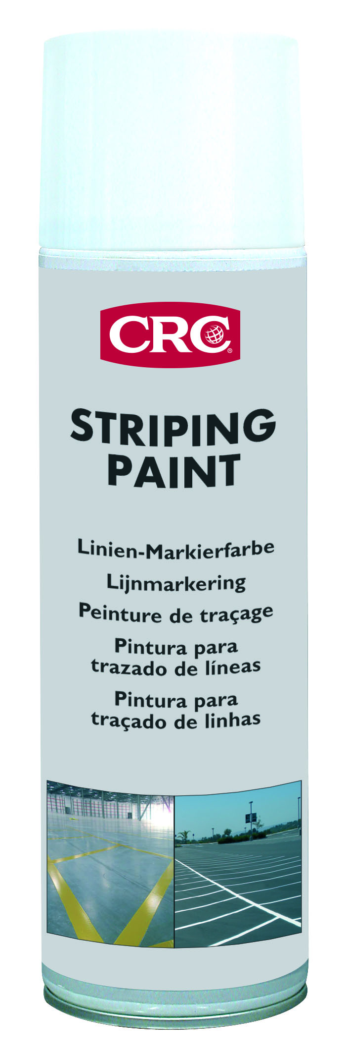 Linien-Markierfarbe 'STRIPING PAINT Weiß', 500 ml Spraydose, CRC Industrie Produktbild img1 L