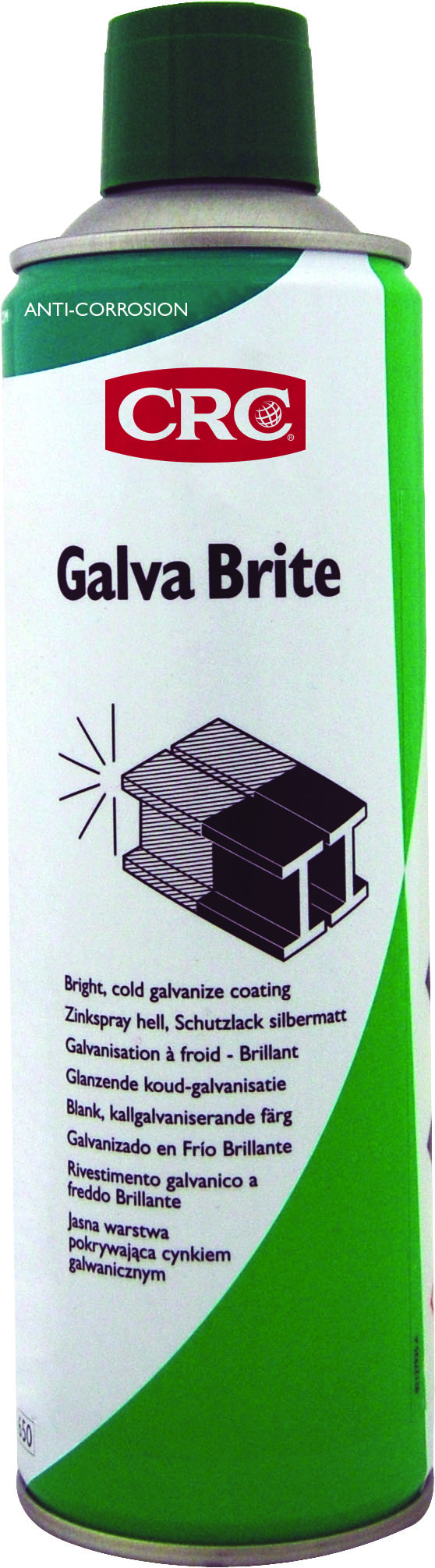 Zink-Alu-Schutzlack GALVA BRITE Spraydose 500 ml Produktbild img1 L