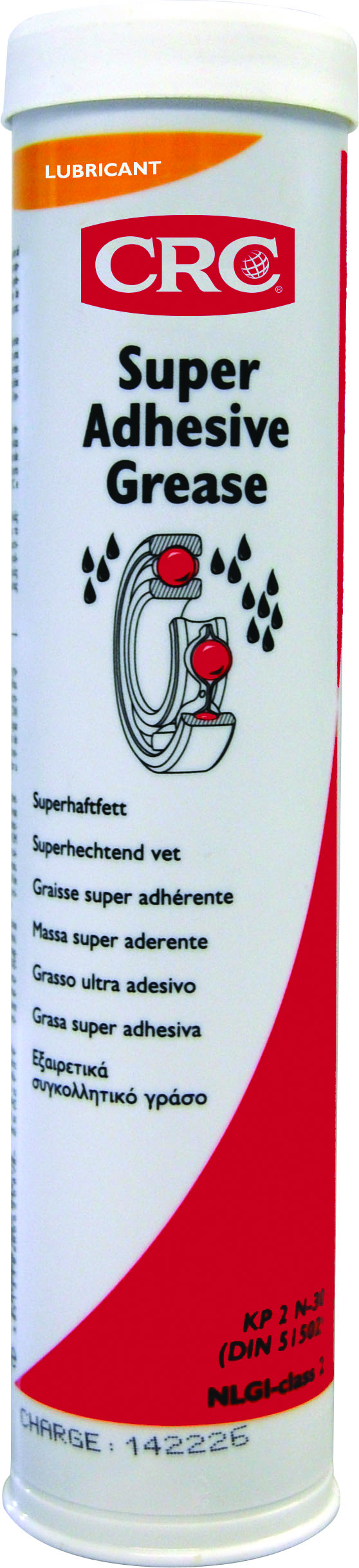 Superhaftfett 'SUPER ADHESIVE GREASE', 400 g Kartusche, CRC Auto Pro Produktbild img1 L
