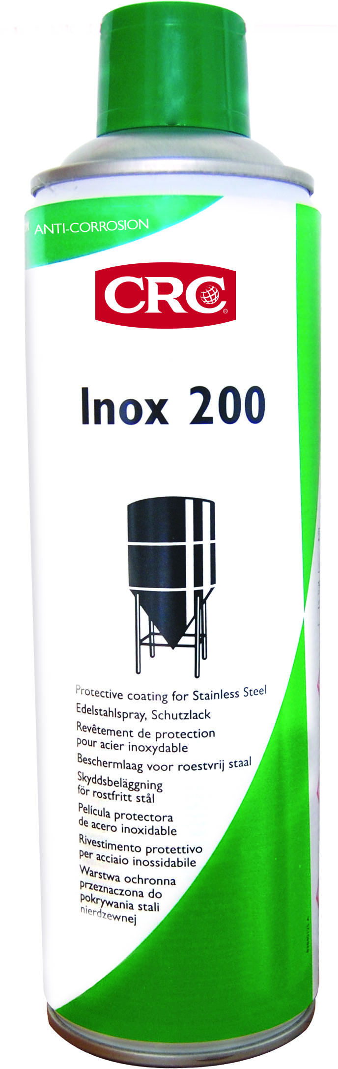 Edelstahl-Schutzlack 'INOX 200', 500 ml Spraydose, CRC Industrie Produktbild img1 L