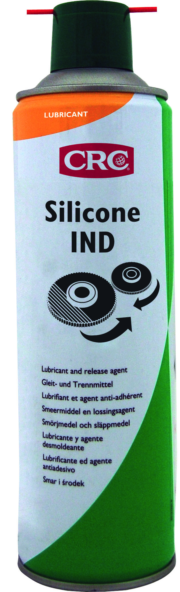 Silikonspray 'SILICONE IND', 500ml Spraydose, CRC Industrie Produktbild img1 L