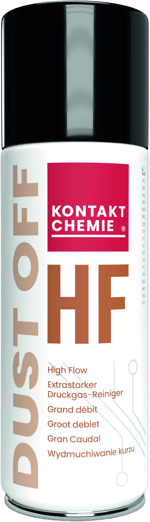 Druckgas-Reiniger, Hochdruck, nicht entzündbar 'DUST OFF HF', 340 ml Spraydose, KONTAKT CHEMIE  Produktbild img1 L