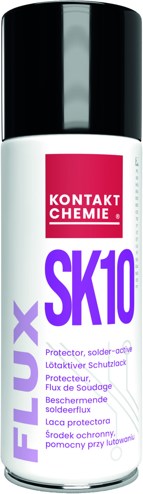 Schutzharz, lötaktiv 'FLUX SK 10', 400 ml Spraydose, KONTAKT CHEMIE  Produktbild img1 L