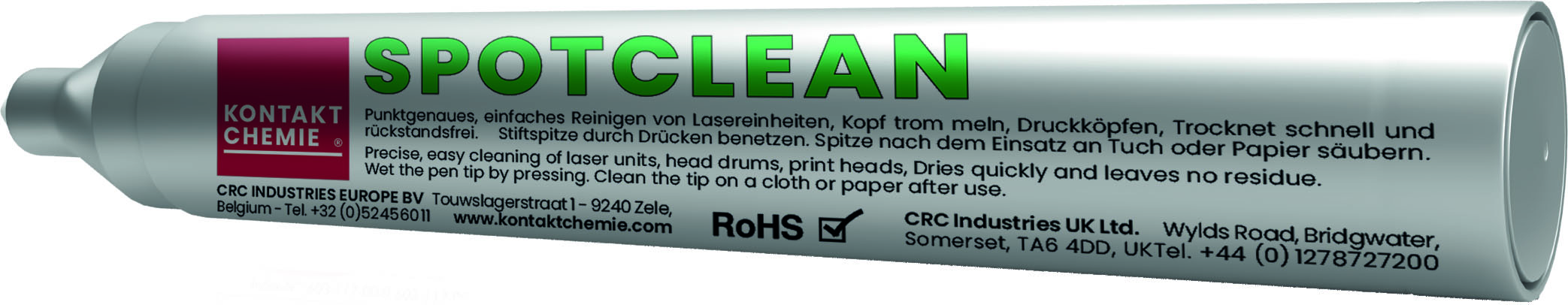 Reinigungsstift 'SPOTCLEAN', 10 ml Stift, KONTAKT CHEMIE  Produktbild img1 L