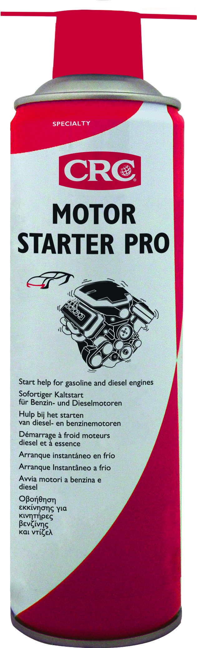 Starthilfespray 'MOTOR STARTER', 500 ml Spraydose, CRC Professional Produktbild img1 L