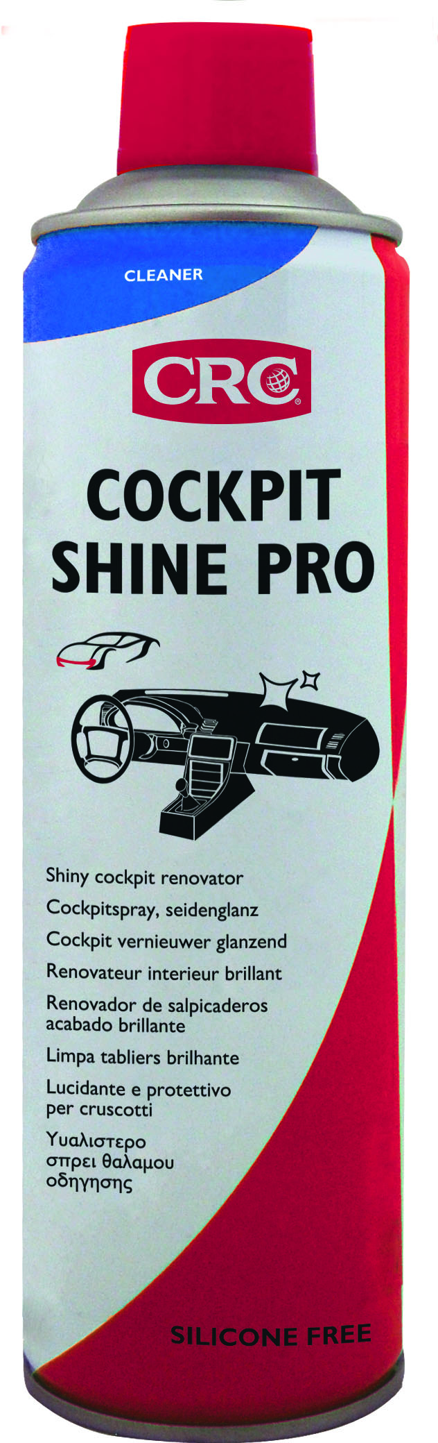 Cockpitspray, seidenglanz 'COCKPIT SHINE', 500 ml Spraydose, CRC Professional Produktbild img1 L