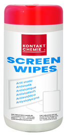 Bildschirm-Reinigungstücher 'SCREEN WIPES', 100 Stk Dose, KONTAKT CHEMIE  Produktbild