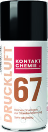 Druckgas-Reiniger, nicht entzündbar 'DRUCKLUFT 67', 100 ml Spraydose, KONTAKT CHEMIE  Produktbild