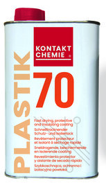 Leiterplatten-Schutzlack 'PLASTIK 70', 1 L Kanister, KONTAKT CHEMIE  Produktbild